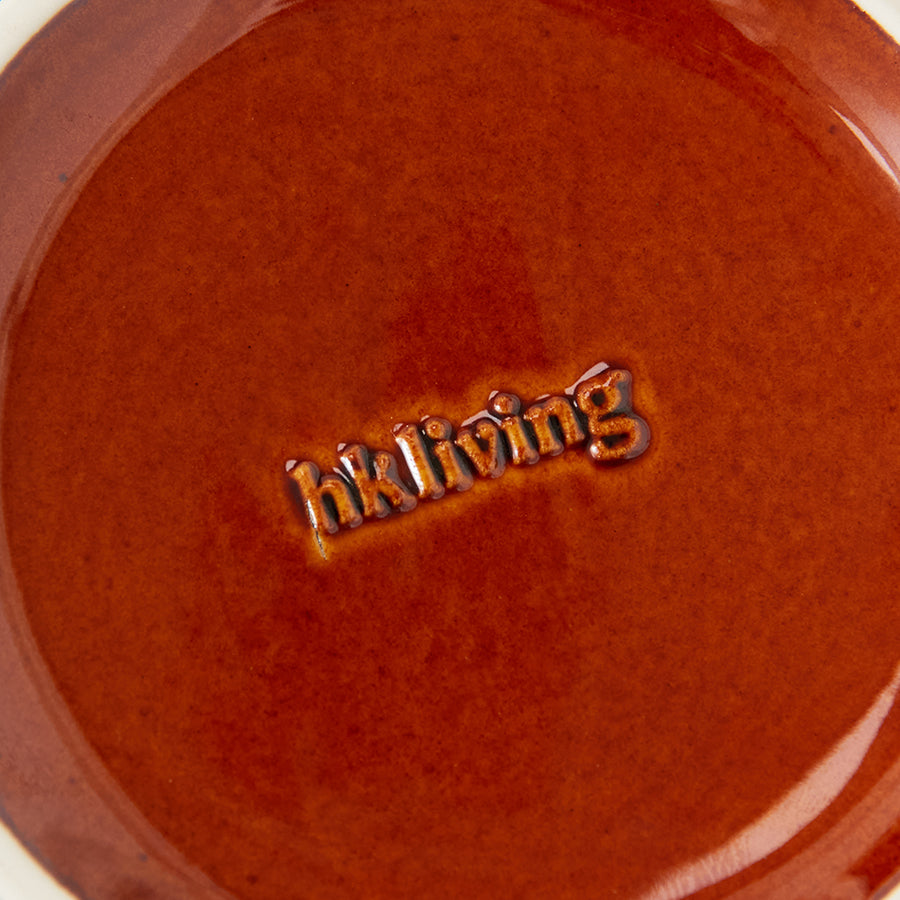 HK Living 70s ceramics café mug met oor - Oosterlinck