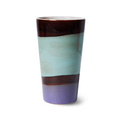 HK Living - 70s ceramics latte mug - 5+1 GRATIS - verschillende varianten - Oosterlinck
