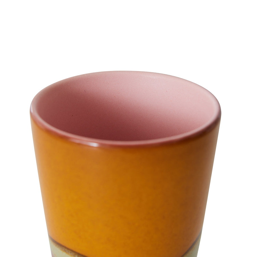 HK Living 70s ceramics latte mug - Oosterlinck