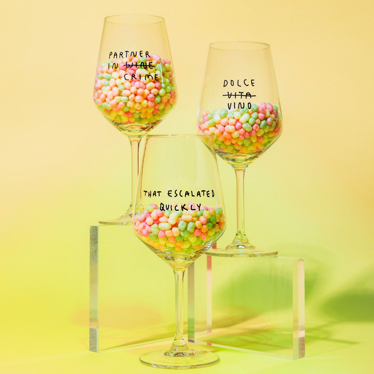 HOLY APEROLY - Glas "Dolce vino" - Oosterlinck