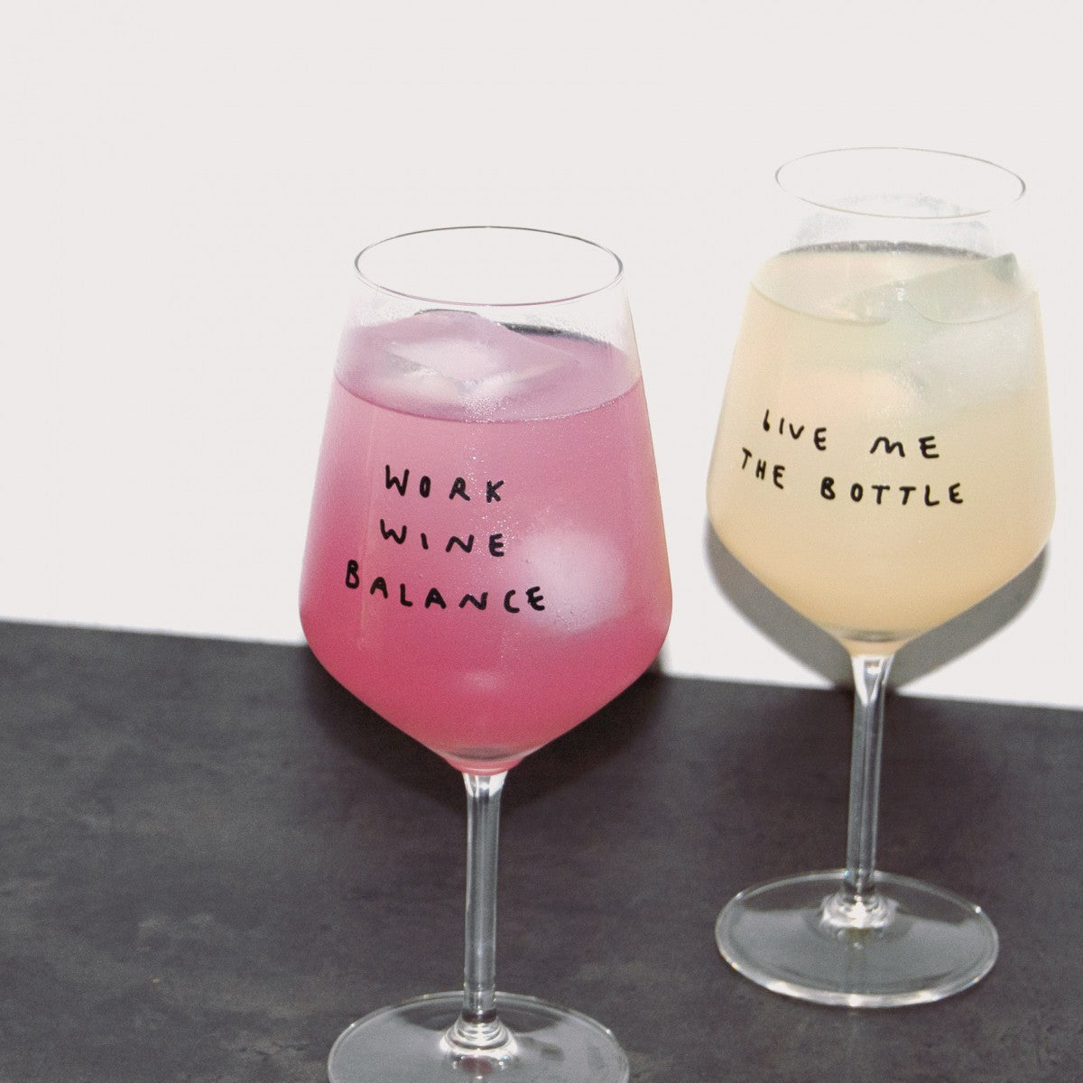 HOLY APEROLY - Glas "Give me the bottle" - Oosterlinck