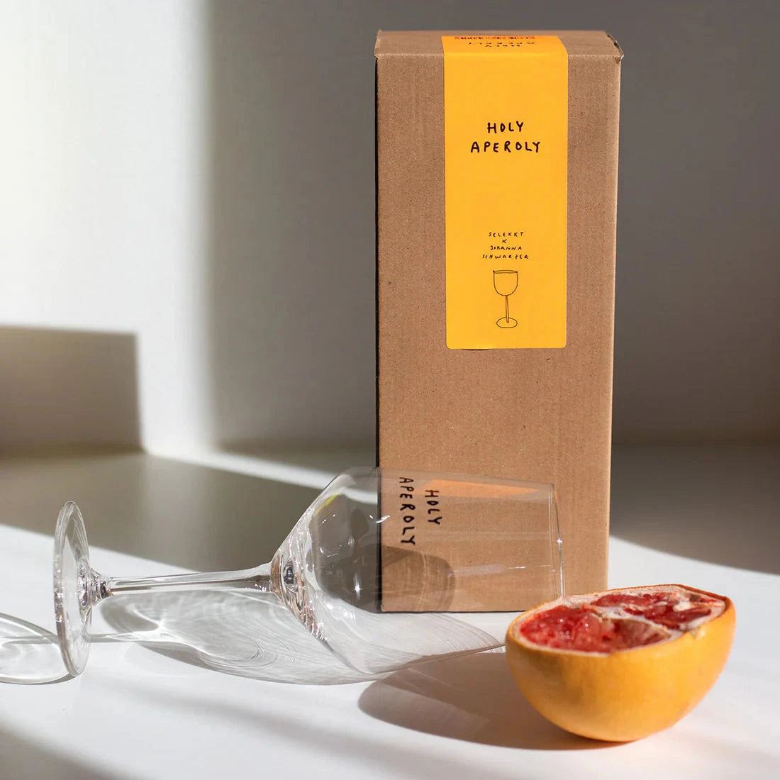 HOLY APEROLY - Glas " They see me aperollin' " - Oosterlinck