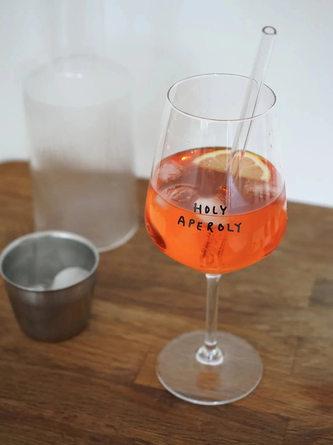HOLY APEROLY - Glas "Holy Aperoly" - Oosterlinck