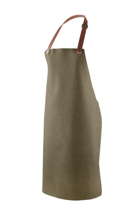 Keukenschort buffelleer - Oosterlinck