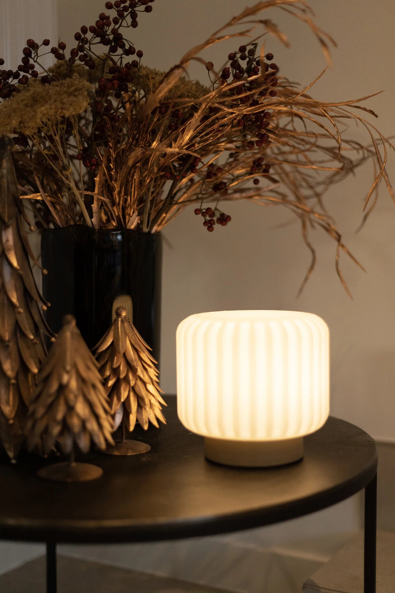 Atelier Pierre Dentelles 15 draadloze lamp clay - Oosterlinck Home