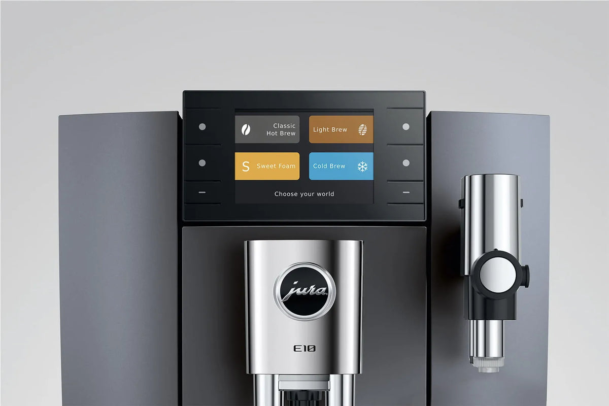 Jura E10 Onyx grey volautomatische koffiemachine