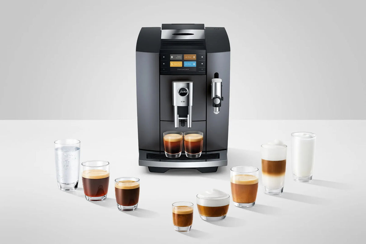 Jura E10 Onyx grey volautomatische koffiemachine