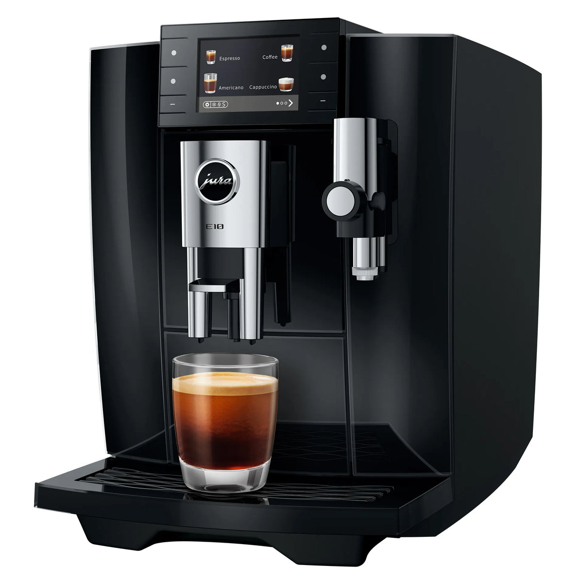 Jura E10 Diamond black volautomatische koffiemachine