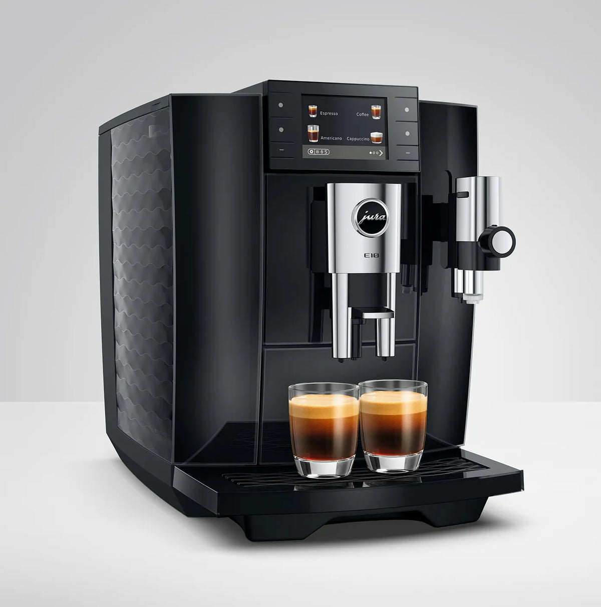 Jura E10 Diamond black volautomatische koffiemachine