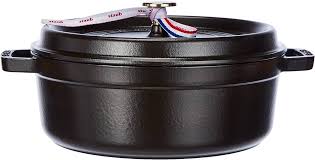 STAUB LA COCOTTE lage gietijzeren stoofpot 28cm - Oosterlinck