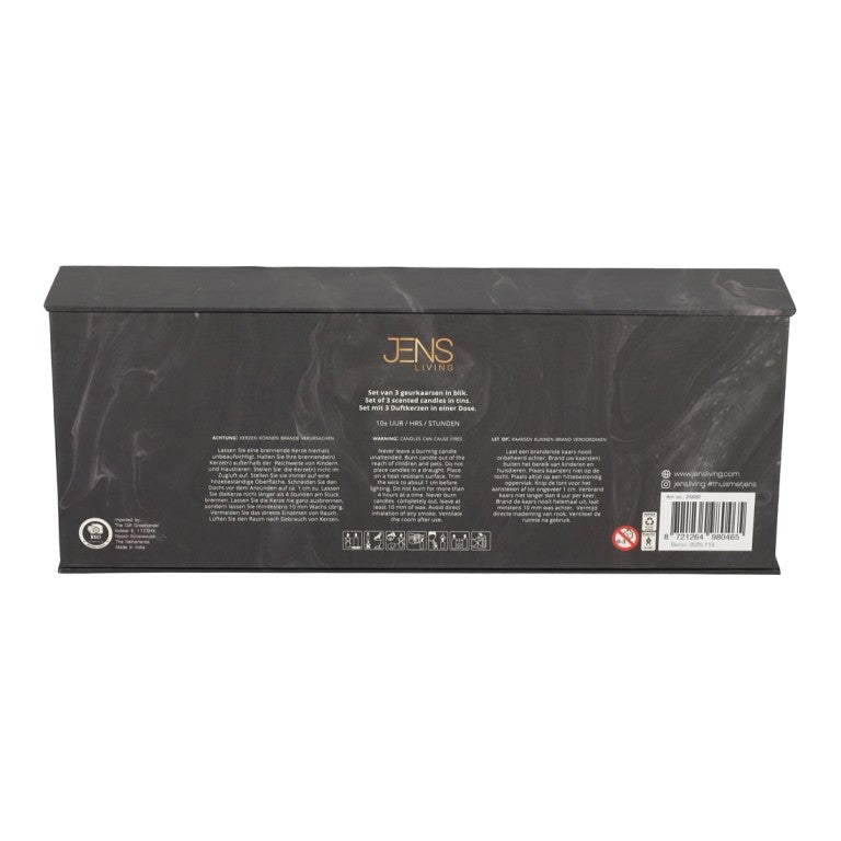 Jens Living Geurkaarsjes set Scent of Joy - Oosterlinck Home