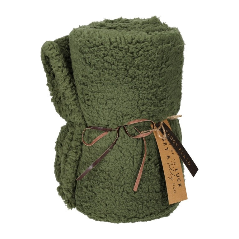 Jens Living Plaid in teddy - Oosterlinck Home
