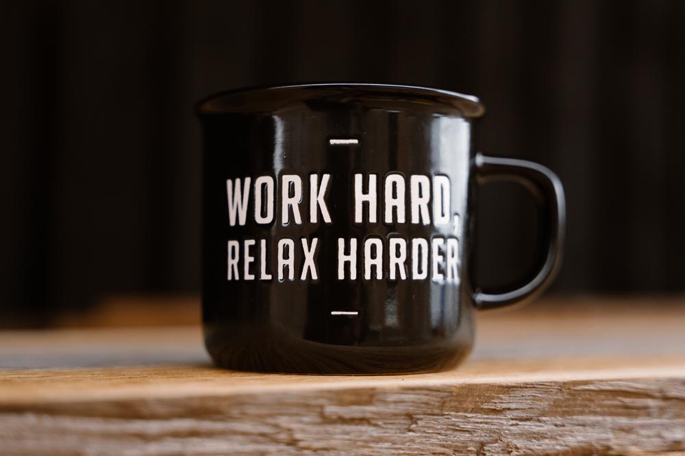 Jens Living Mok Work hard, Relax harder - Oosterlinck