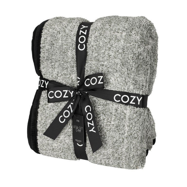 Jens Living Sherpa plaid in fleece - Oosterlinck Home