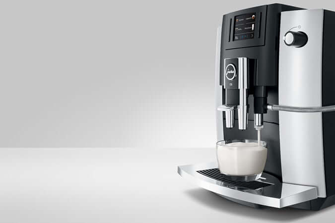 Jura E6 Platinum koffiemachine + GRATIS producten - Oosterlinck
