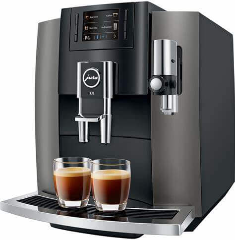 Jura E8 Dark Inox Volautomatische koffiemachine + GRATIS PRODUCTEN - Oosterlinck