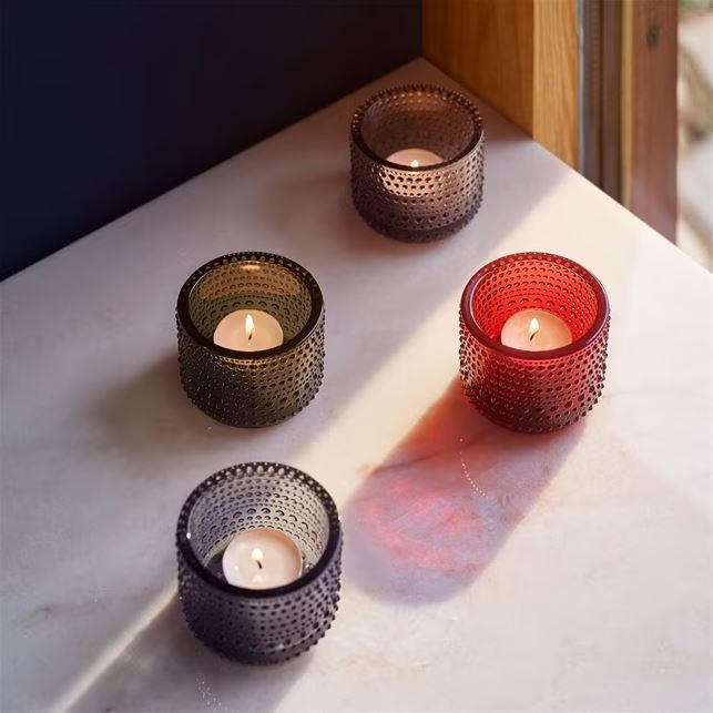 Iittala Kastehelmi kaarsenhouders - 2+1 GRATIS - verschillende kleuren - Oosterlinck