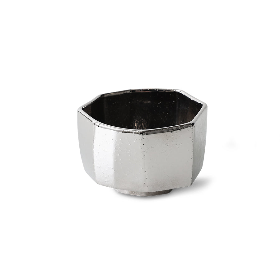 HK Living Chrome bowl - Oosterlinck Home