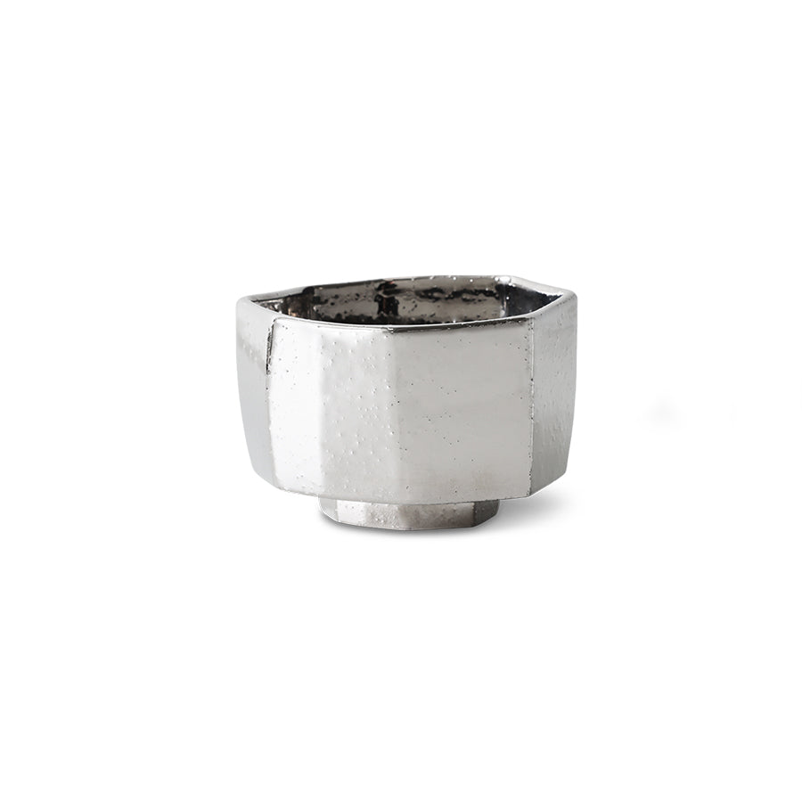 HK Living Chrome bowl - Oosterlinck Home