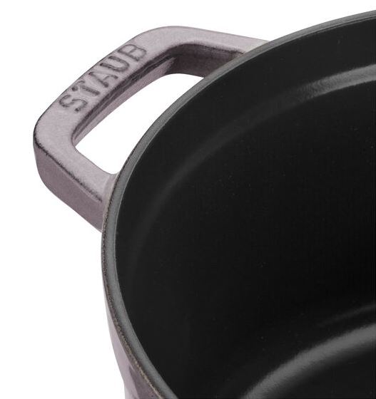 STAUB LA COCOTTE GIETIJZEREN BRAADPAN ROND, KERSENBLOESEM - VERSCHILLENDE FORMATEN - Oosterlinck