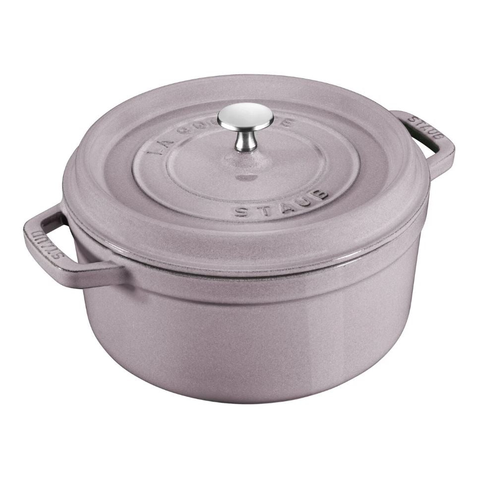 STAUB LA COCOTTE GIETIJZEREN BRAADPAN ROND, KERSENBLOESEM - VERSCHILLENDE FORMATEN - Oosterlinck