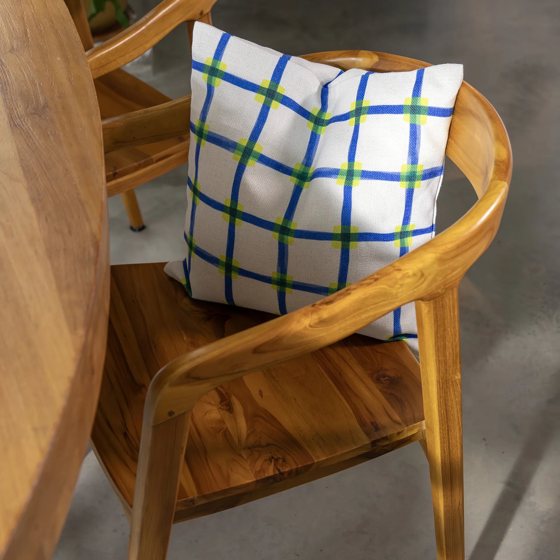 &Klevering Kussen Clash -62% - Oosterlinck Home