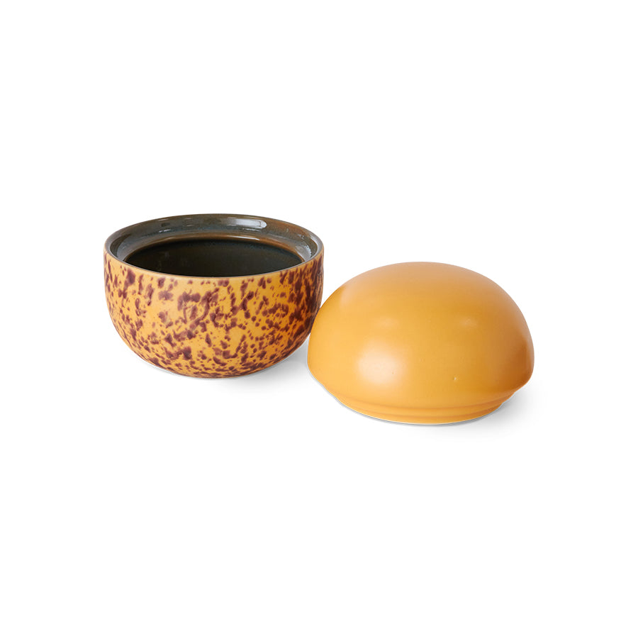 HK Living 70s ceramics suikerpot - Oosterlinck