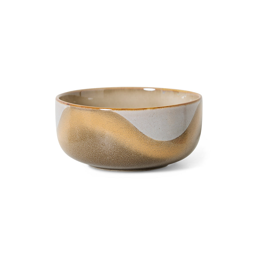 HK Living 70s ceramics Dessert Bowl / per stuk