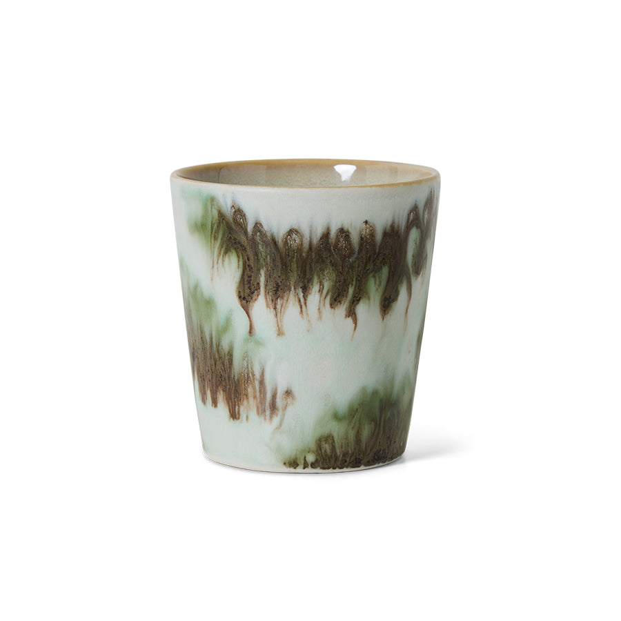 HK Living 70s Ceramics coffee mug - Oosterlinck Home