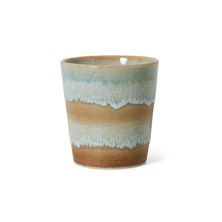 HK Living 70s Ceramics coffee mug - Oosterlinck Home