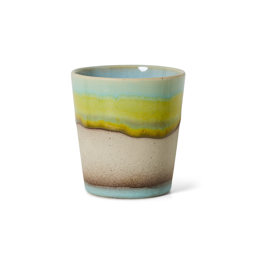 HK Living 70s Ceramics coffee mug - Oosterlinck Home