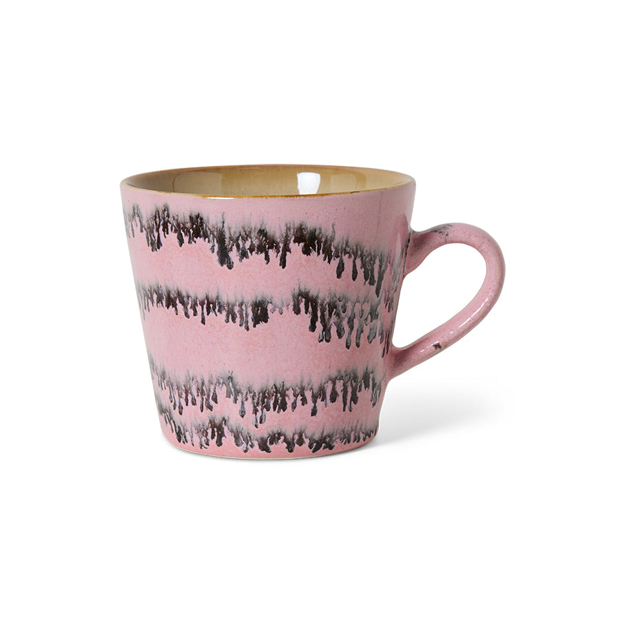 HK Living 70s ceramics cappuccino mug 5+1 GRATIS