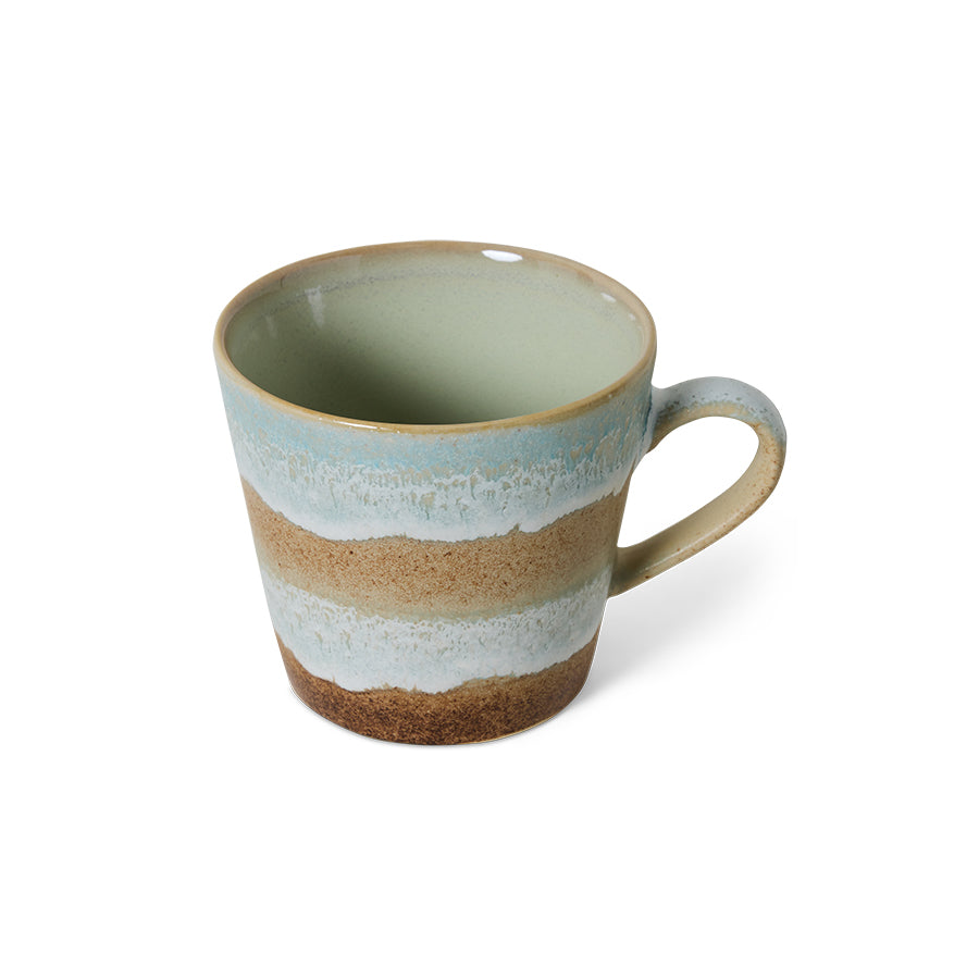 HK Living 70s ceramics cappuccino mug - Oosterlinck Home