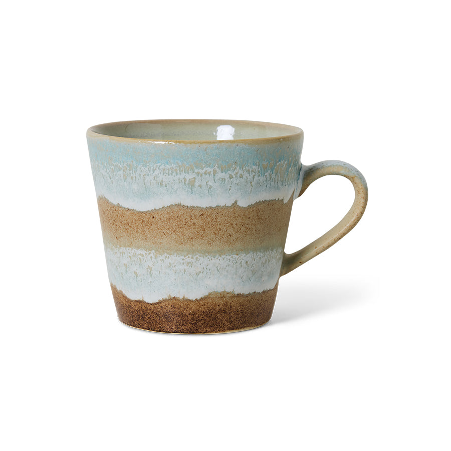 HK Living 70s ceramics cappuccino mug - Oosterlinck Home