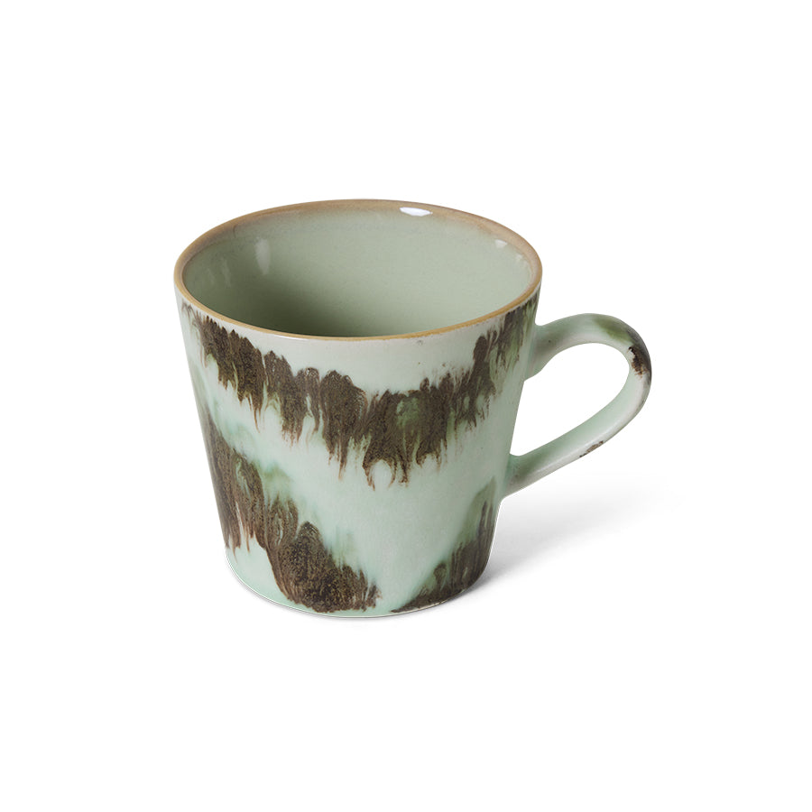 HK Living 70s ceramics cappuccino mug - Oosterlinck Home