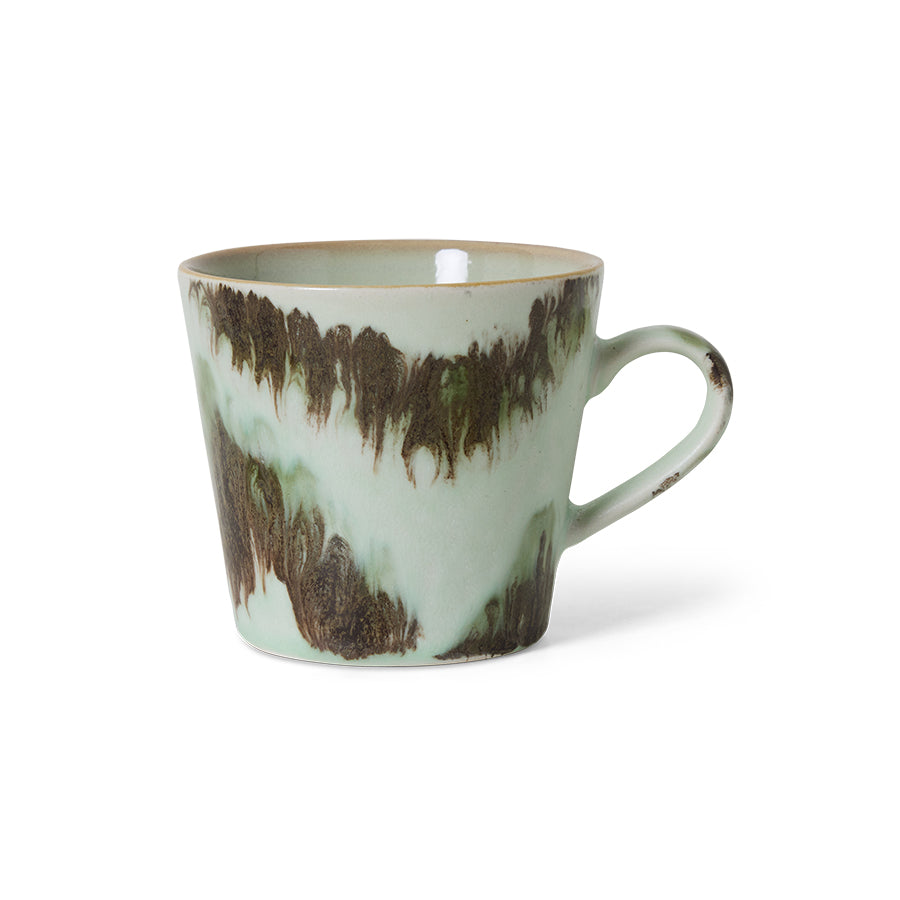 HK Living 70s ceramics cappuccino mug - Oosterlinck Home