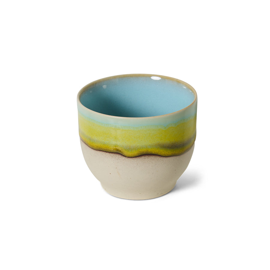 HK Living 70s ceramics café cup - Oosterlinck Home