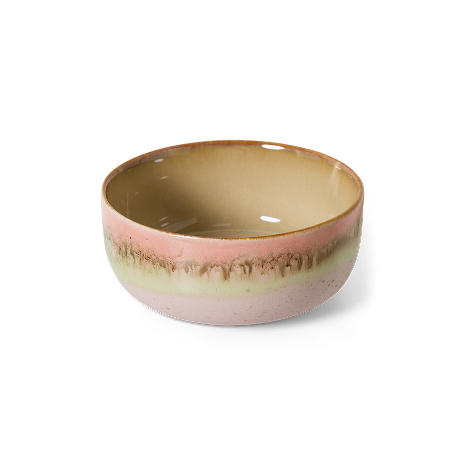 HK Living 70s ceramics Dessert Bowl / per stuk