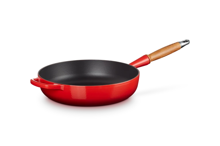 Le Creuset gietijzer sauteerpan 28cm- 3 kleuren - Oosterlinck
