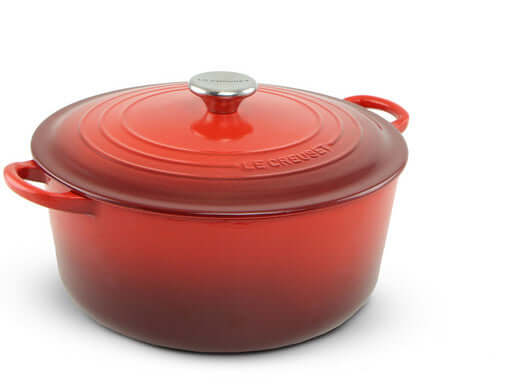 Le Creuset gietijzer stoofpot rond 28cm - 2 kleuren - Oosterlinck