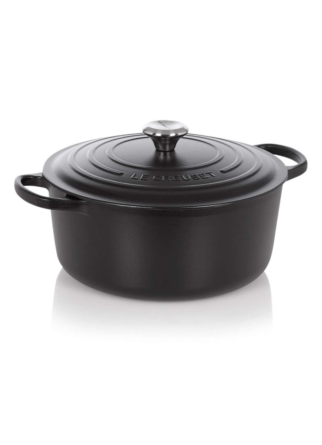 Le Creuset gietijzer stoofpot rond 30cm - 2 kleuren - Oosterlinck