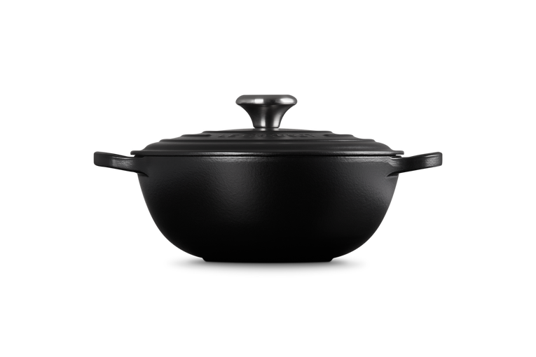 Le Creuset Marmite zwart conische stoofpot 24cm -40% - Oosterlinck