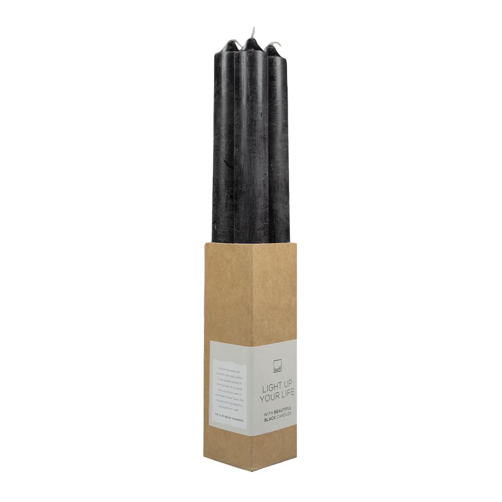 LEEFF - Tafelkaarsen / Dinercandles- set van 4 - verschillende kleuren - Oosterlinck