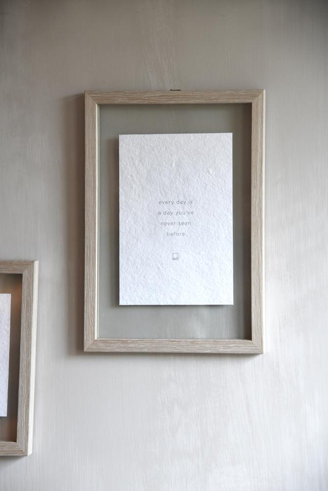 Leeff Frame Philou met quote - 2 formaten - Oosterlinck