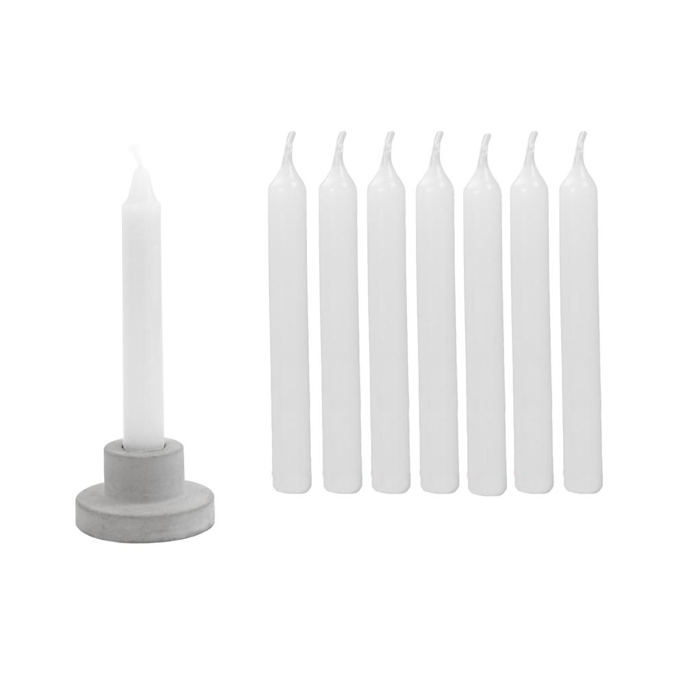 LEEFF Giftbox mini-candles met kandelaartje - 2 kleuren - Oosterlinck