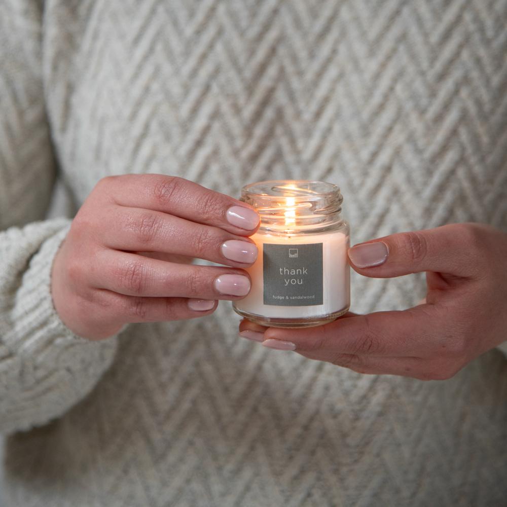LEEFF Jar candle small - diverse opschriften - Oosterlinck