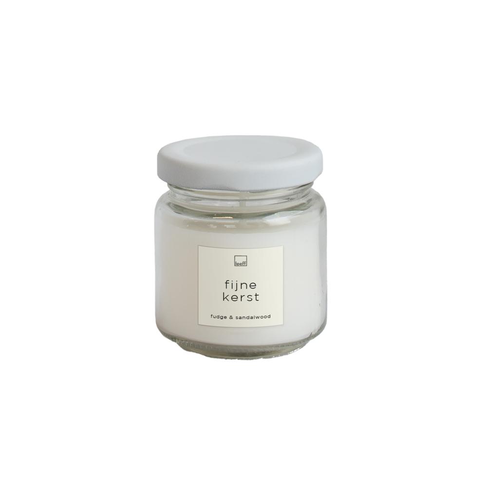 LEEFF Jar candle small - diverse opschriften - Oosterlinck
