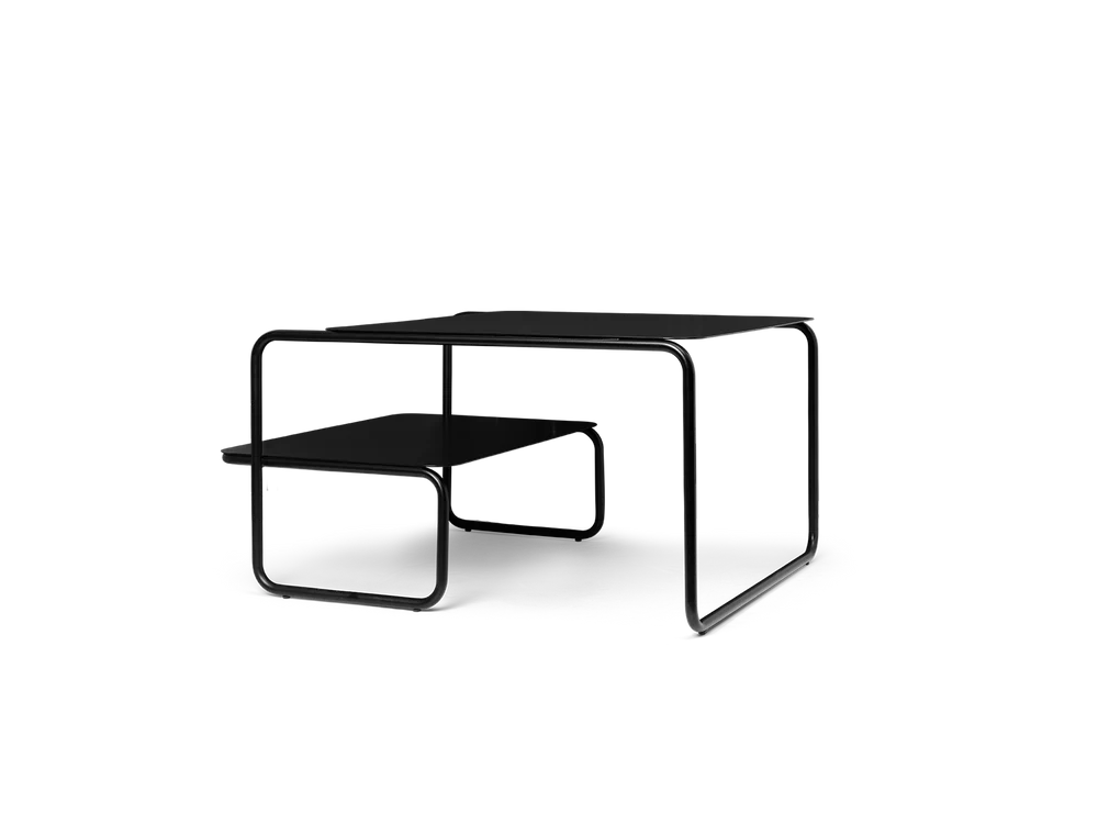 Ferm Living Level salontafel zwart - 70% korting