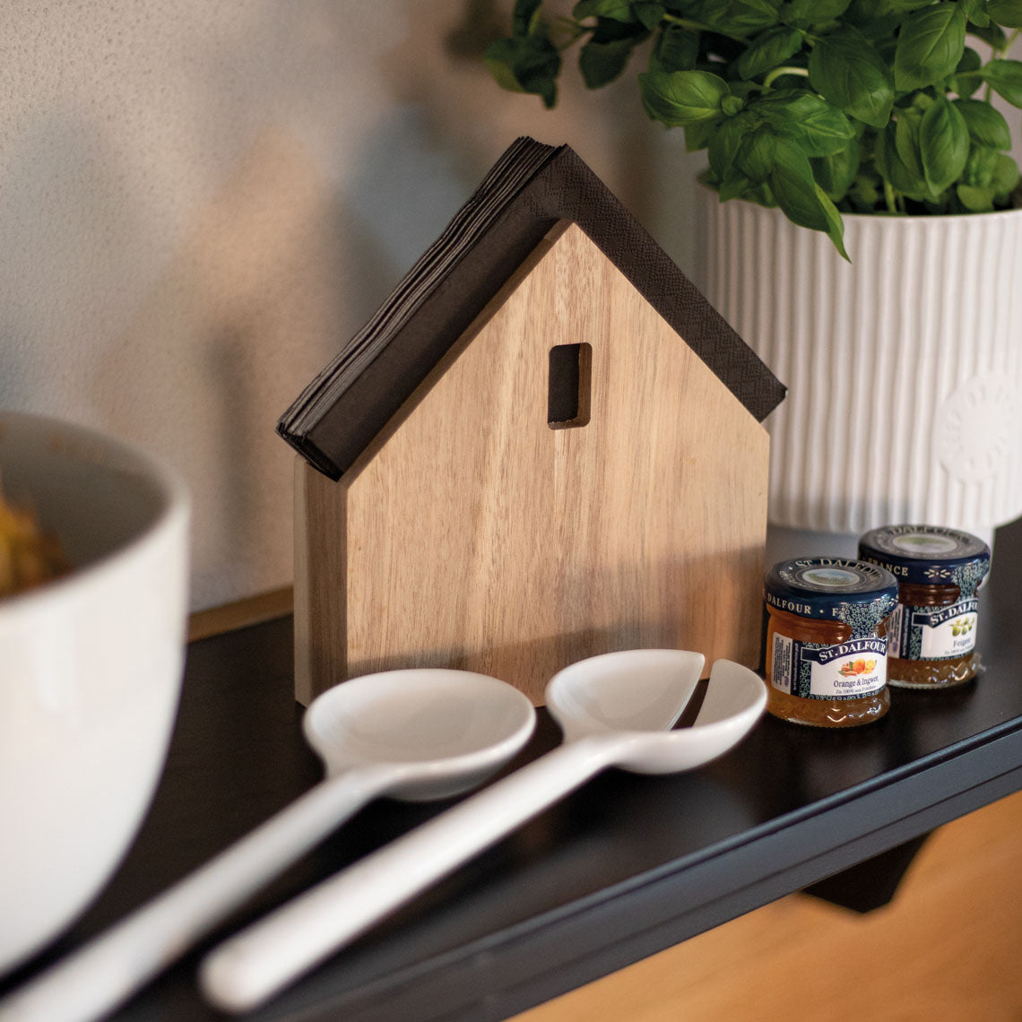 Räder Servettenhouder huis - Oosterlinck Home