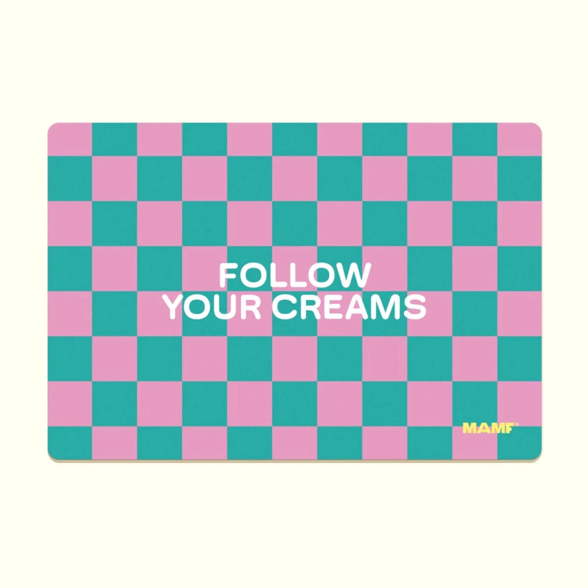 Mamf ontbijtplank "Follow your creams" - Oosterlinck